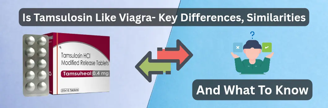 Is Tamsulosin Like Viagra
