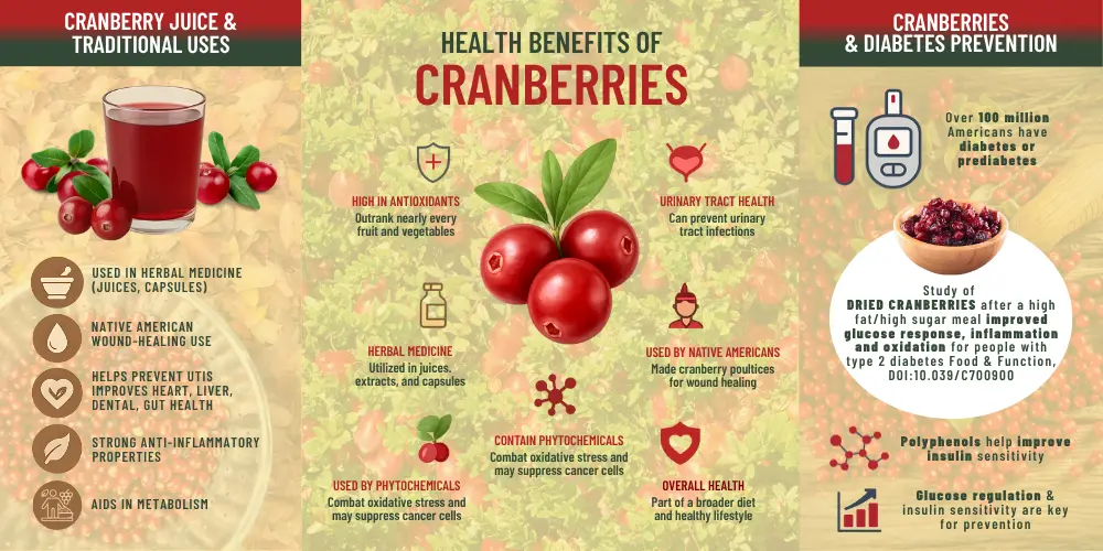 Cranberry health benefit