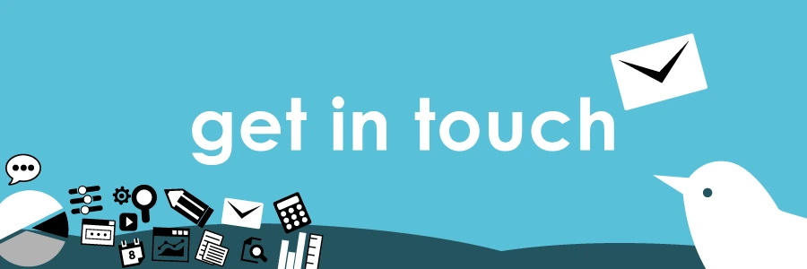 get in touch with us