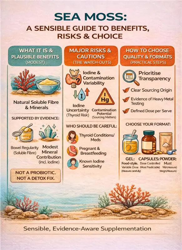 sea moss ingredients