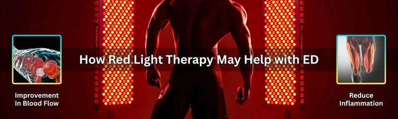 How Red Light Therapy May Help with ED